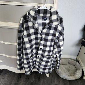 Sherpa Buffalo Check Shacket size XL